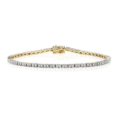 Gouden armband met Diamanten SI1 (G) (Annette)