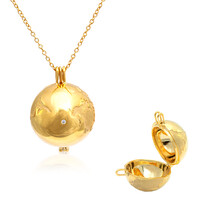 Gouden halsketting met een SI diamant