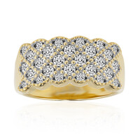 Gouden ring met Diamanten SI1 (G)