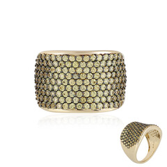 Gouden ring met gele saffieren (de Melo)