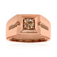 Gouden ring met een VS1 Argyle-Rose de France-Diamant (Annette)