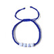 Armband met blauwe kant agaten