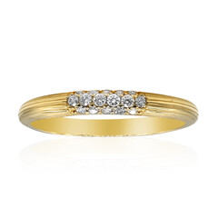 Gouden ring met I1 (H) Diamanten (CIRARI)