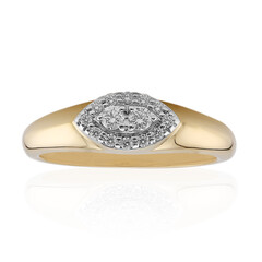 Gouden ring met IF Diamanten (D)