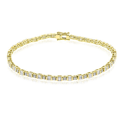 Gouden armband met I1 (H) Diamanten (CIRARI)