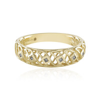 Gouden ring met I2 (J) Diamanten (Ornaments by de Melo)