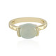 Zilveren ring met een Blauwe chalcedoon