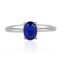 Zilveren ring met een Koningsblauwe Spinel