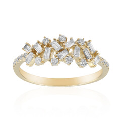 Gouden ring met SI2 (H) Diamanten (CIRARI)