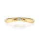 Gouden ring met een IF Diamant (D) (Annette)