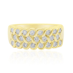 Gouden ring met Diamanten SI1 (G)