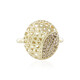 Gouden ring met I2 Champagne Diamanten (Ornaments by de Melo)