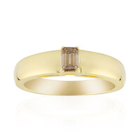 Gouden ring met een I3 Argyle-Cognac-Diamant (Mark Tremonti)