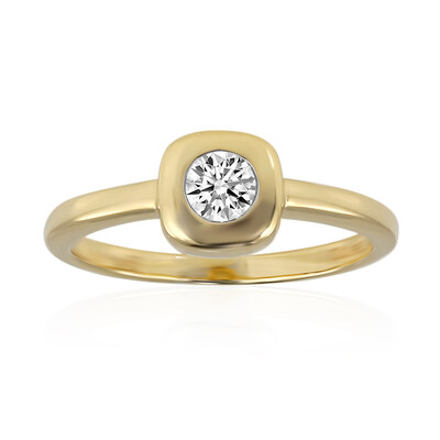 Gouden ring met een Diamant SI1 (G) (Annette)