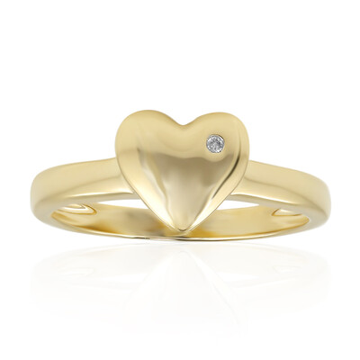 Gouden ring met een Diamant SI1 (G) (Annette)