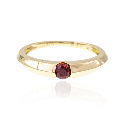 Gouden ring met een Rode Burmese Spinel (de Melo)