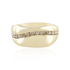 Gouden ring met I2 Champagne Diamanten (de Melo)