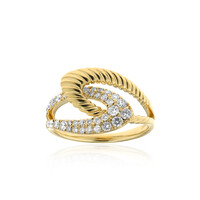 Gouden ring met I1 (H) Diamanten (CIRARI)