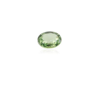 Edelsteen met een groene saffier 0,38 ct