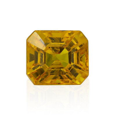 Edelsteen met een Gele Ceylon saffier 1,78 ct