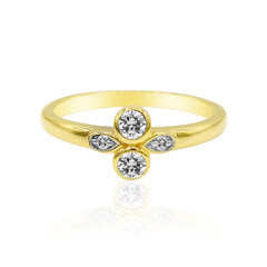 Gouden ring met IF Diamanten (D)