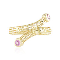 Gouden ring met roze saffieren (Ornaments by de Melo)