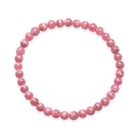 Armband met rhodochrosietstenen