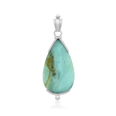 Zilveren hanger met een Pacific Chalcedoon