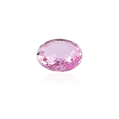 Edelsteen met een Ceylon roze saffier 0,285 ct