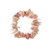 Armband met roze opalen