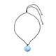 Halsketting met een larimar