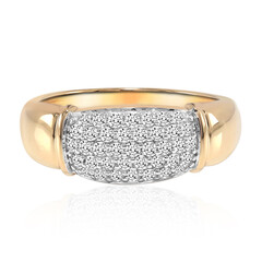 Gouden ring met Diamanten SI1 (G)