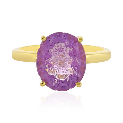 Zilveren ring met een lavendel amethist