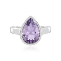 Zilveren ring met een lavendel amethist