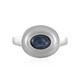 Zilveren ring met een blauwe ster saffier (MONOSONO COLLECTION)