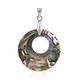 Zilveren hanger met een Abalone schelp