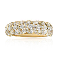 Gouden ring met I1 (H) Diamanten (CIRARI)