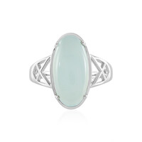 Zilveren ring met een Aqua Chalcedoon