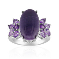 Zilveren ring met een Charoite