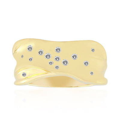 Gouden ring met VVS1 Diamanten (G) (Annette)