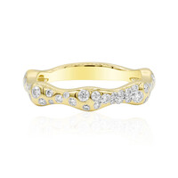 Gouden ring met IF Diamanten (D)