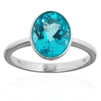 Gouden ring met een Paraiba Apatiet (CUSTODANA)