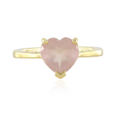 Zilveren ring met een rozen kwarts