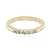 Gouden ring met witte saffieren (Adela Gold)