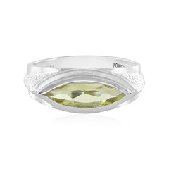 Zilveren ring met een Ouro Verde kwarts