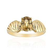 Gouden ring met een Gele Zirkoon