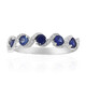 Gouden ring met Blauwe Ceylon saffieren