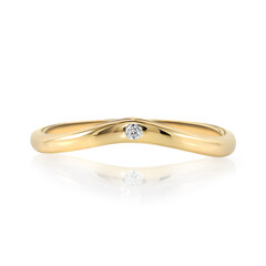 Gouden ring met een IF Diamant (D)