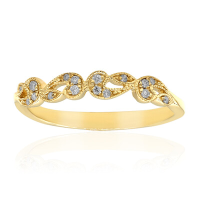 Gouden ring met I1 (H) Diamanten (CIRARI)