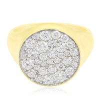 Gouden ring met Diamanten SI1 (G)